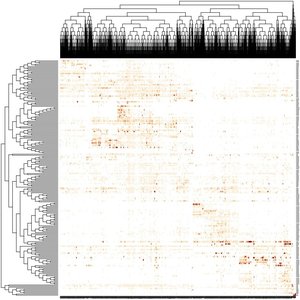 A heatmap.