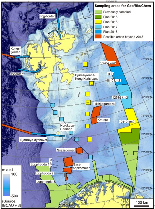 map with markings