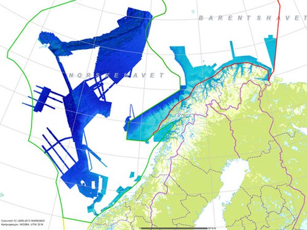 barents sea map